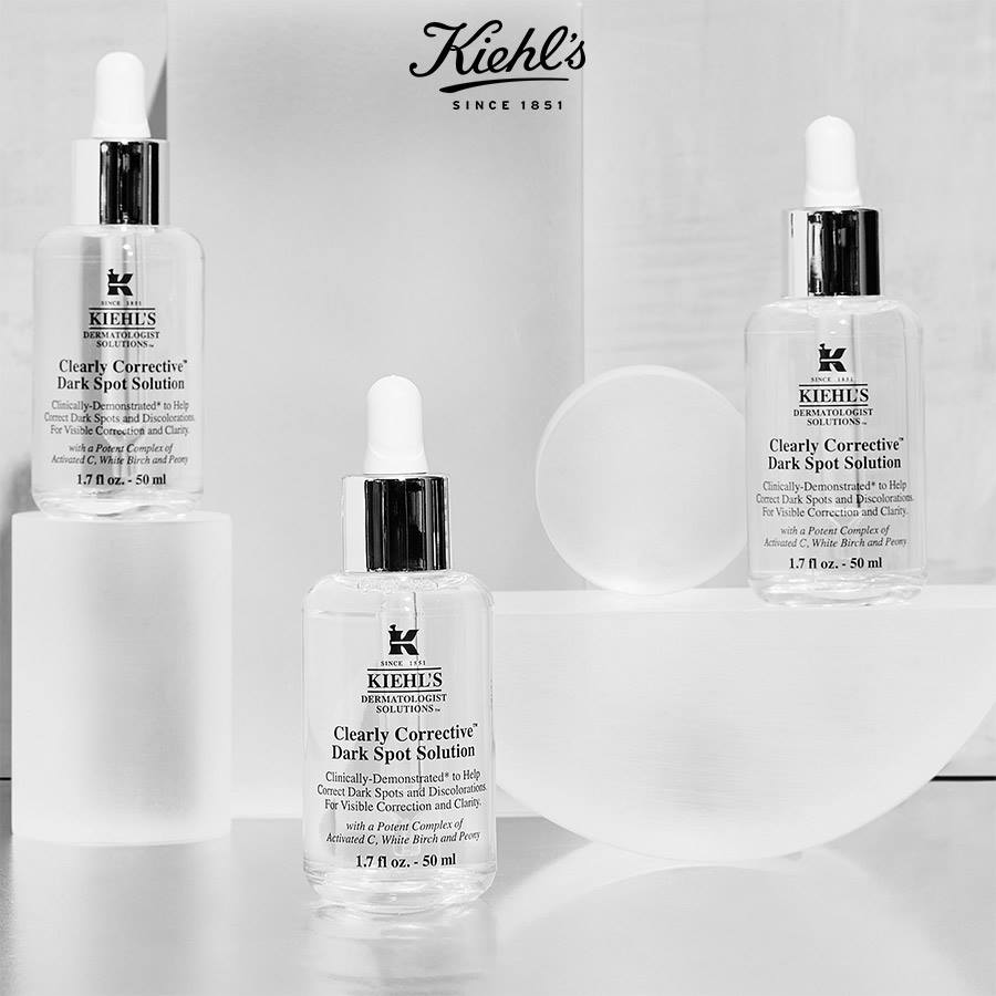 Kiehl's ,เซรั่มKiehl's, kiehl's clearly corrective dark spot solution,Kiehl's dark spot ,kiehl'sของแท้,ลดจุดด่างดำ,รีวิว Kiehl's